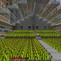 Featured Build: Minecraft Flood Gate Operated Automated Wheat Farm 