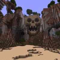 Build Your Own Minecraft Skull Mountain Lair! 