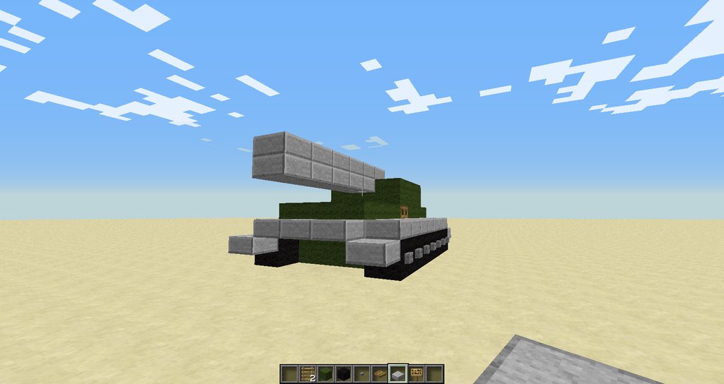 minecraft tank build